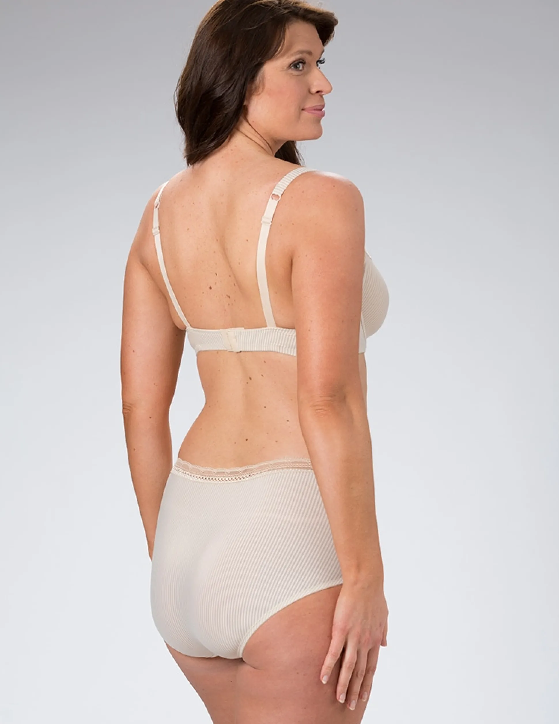 Trosa Midi Laila Spets Jacquard Hud