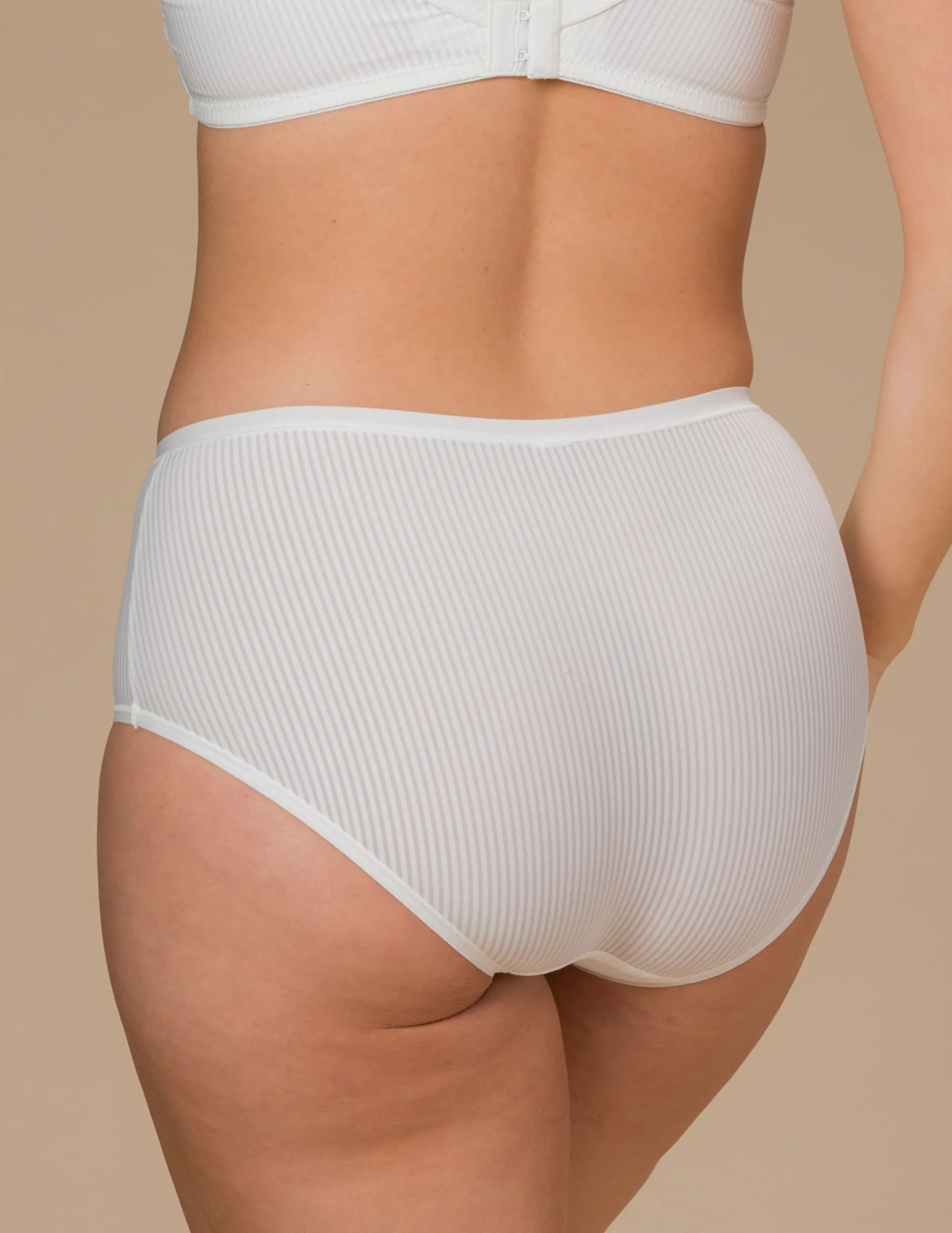 Trosa Midi Sanna Stripe Off-white