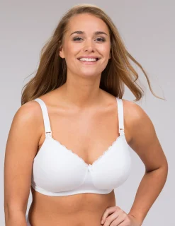 Vit amnings-bh Nellie